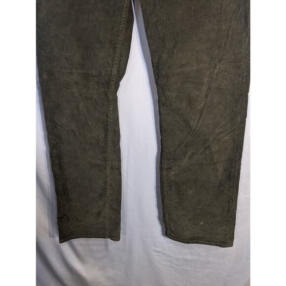 Calvin Klein Green Corduroy Jeans - Picture 6 of 7